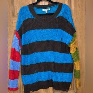 Urban Outfitters Colorful Striped Sweater